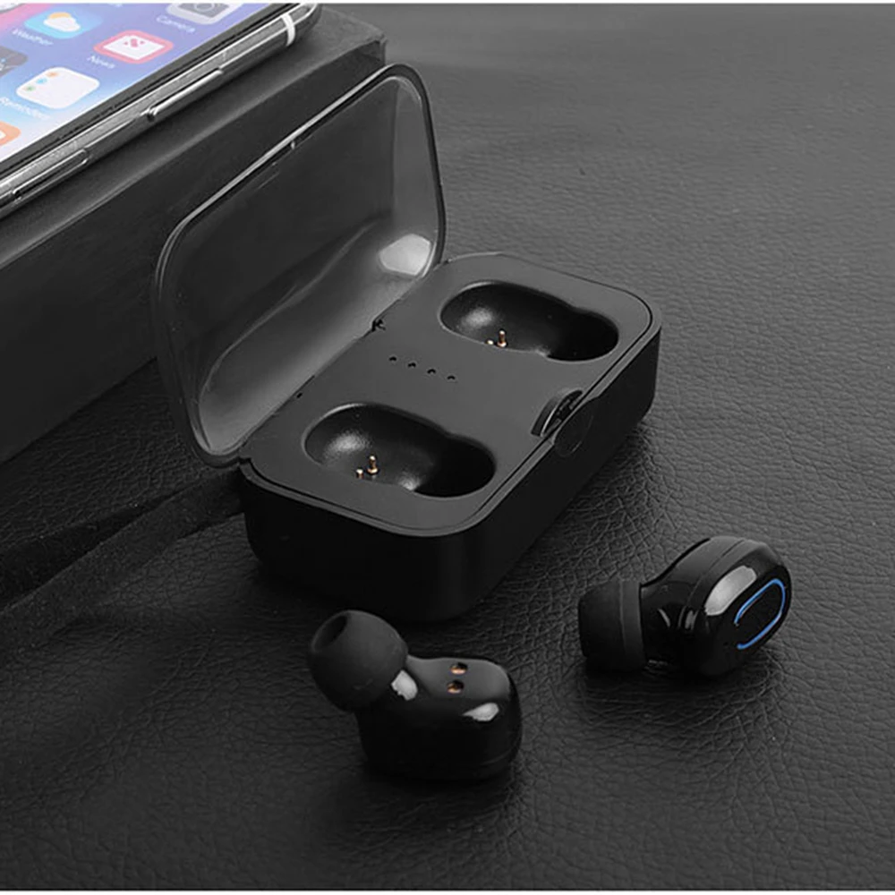 Seovo T18s Tws невидимые Bluetooth наушники 5 0 мини беспроводные стерео басы с зарядным