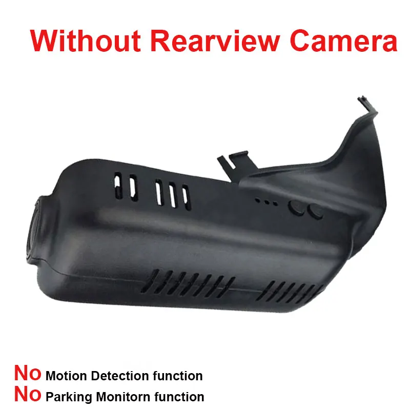 No Rear Lens Kampacar автомобильный Wifi DVR видеорегистратор s Авто регистратор Wifi камера для Volvo xc60 четырехколесный Автомобильный видеорегистратор мини видеорегистратор HD рекордер - Название цвета: No Rear Lens