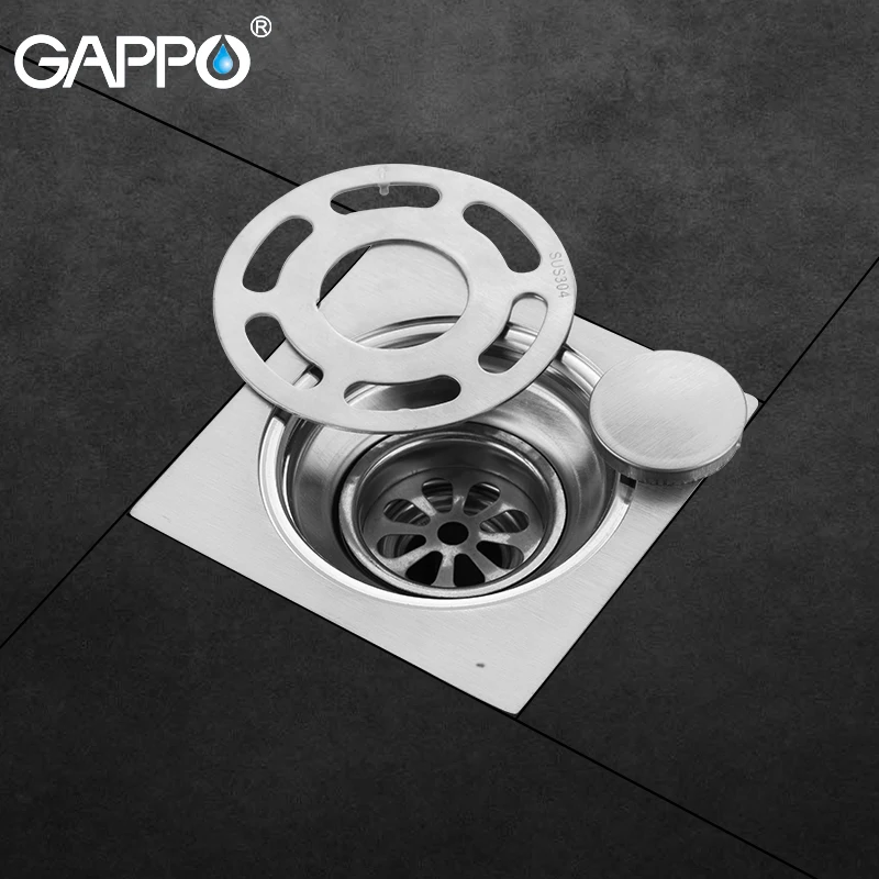 GAPPO дренажные сливы для пола мойка душа крышка мойки сливная решетка отходов душ