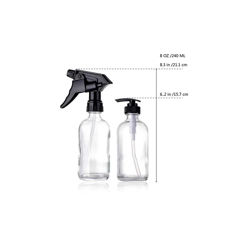 2 шт. дорожные флаконы для шампуня геля душа 240 мл|cosmetic container|travel spraytravel spray bottle |