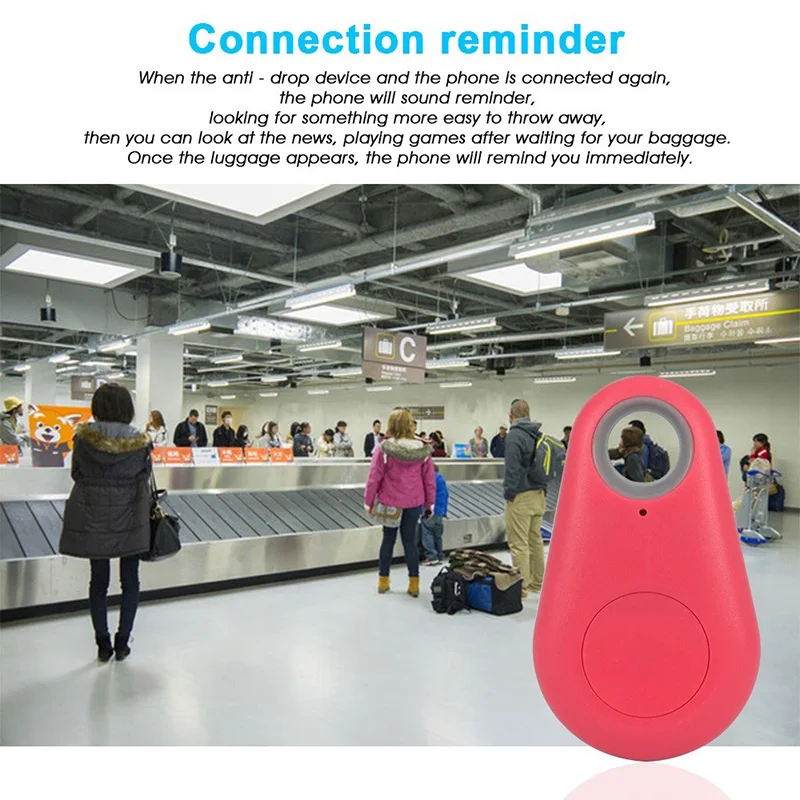 10Pcs Mini Smart GPS Tracker Anti-Lost Bluetooth Tracer For Pet Dog Cat Keys Wallet Bag Kids Finder Equipment | Электроника