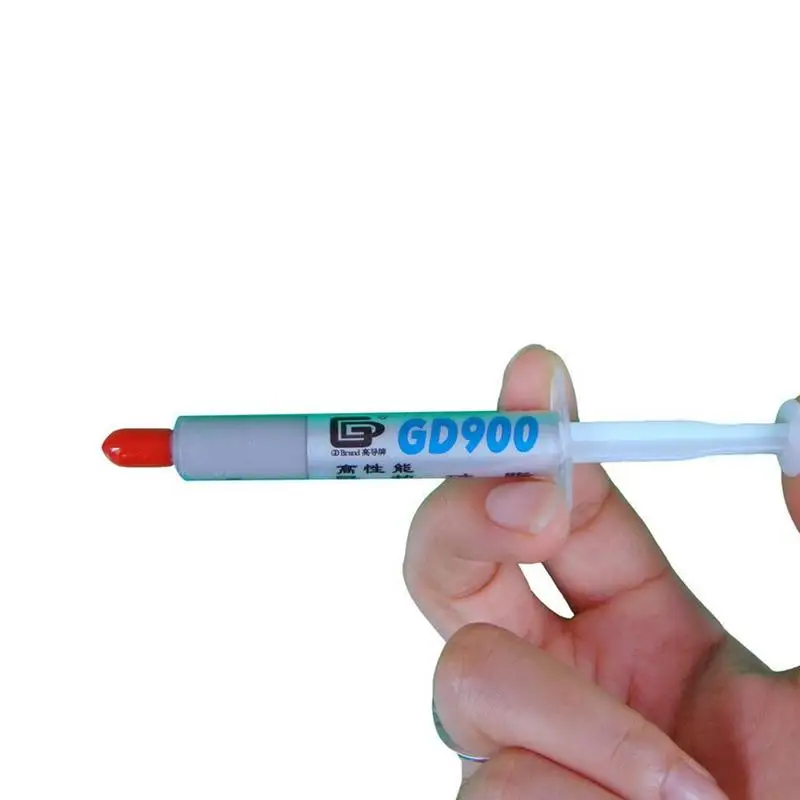 Thermal Grease Paste Compound Silicone for Computer Desktop CPU Heatsink High Performance 3g Grey GD900 | Компьютеры и офис