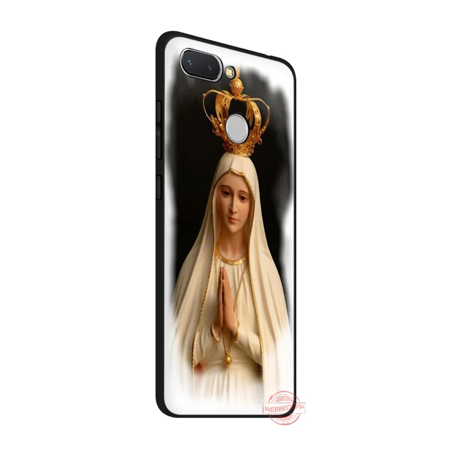WEBBEDEPP мягкие чехлы для Redmi Note 8 7 6 5 Pro 4A 5A 6A 4X Plus S2 Go с изображением девы Марии и