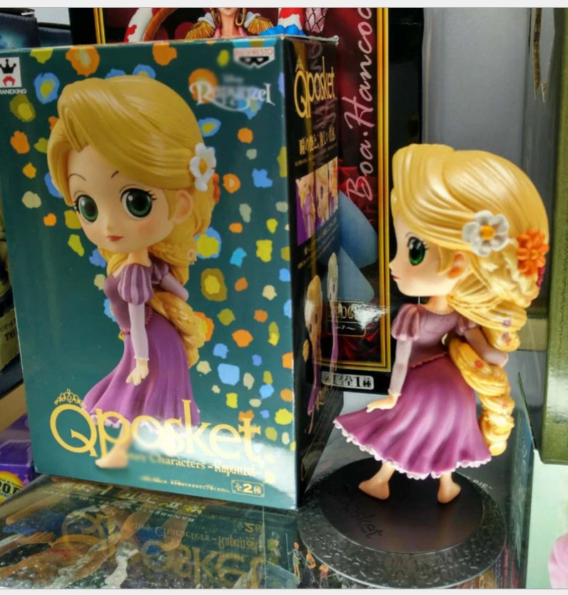 Золушка красавица Алиса Русалка Ариэль Белоснежка Рапунцель tinker bell Qposket ПВХ