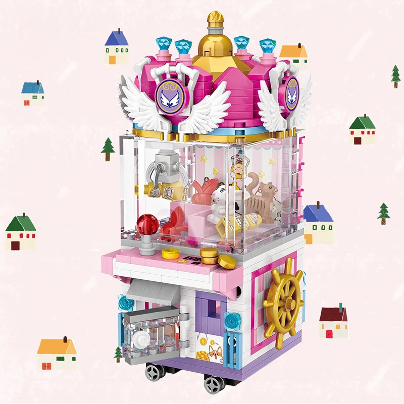 Колесо обозрения бампер Автомобиль Поворотный самолет Merry-go-round микро Алмазная