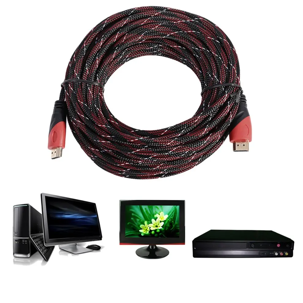 10 шт. HDMI кабель высокоскоростной мужской и Мужской видео сплиттер для умный HDTV 15