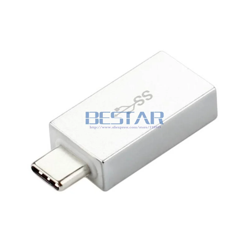OTG-адаптер 10 Гбит/с USB 3.1 type C Type-c USB-C штырь-USB 3 0 гнездо из алюминиевого сплава