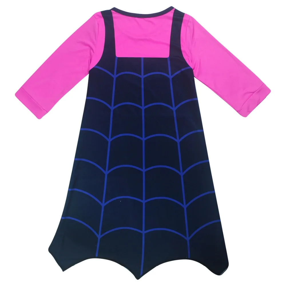 2018 Новый Junior Vampirina вамп Batwoman девушка платья маскарадный костюм для девочек с
