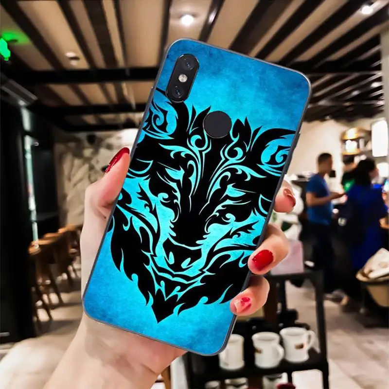 Чехол для телефона Yinuoda angry Animal wolf Face с узором Xiaomi Mi 6 Mix2 Mix2S Note3 8 8lite Redmi 5 note5 Note4