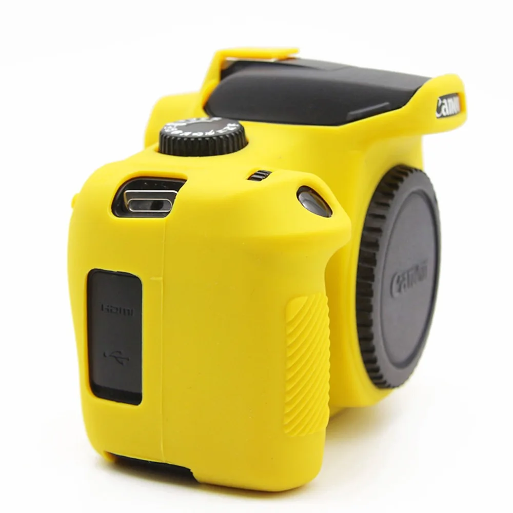 Резиновый силиконовый защитный чехол для корпуса мягкая сумка камеры Canon EOS 3000D