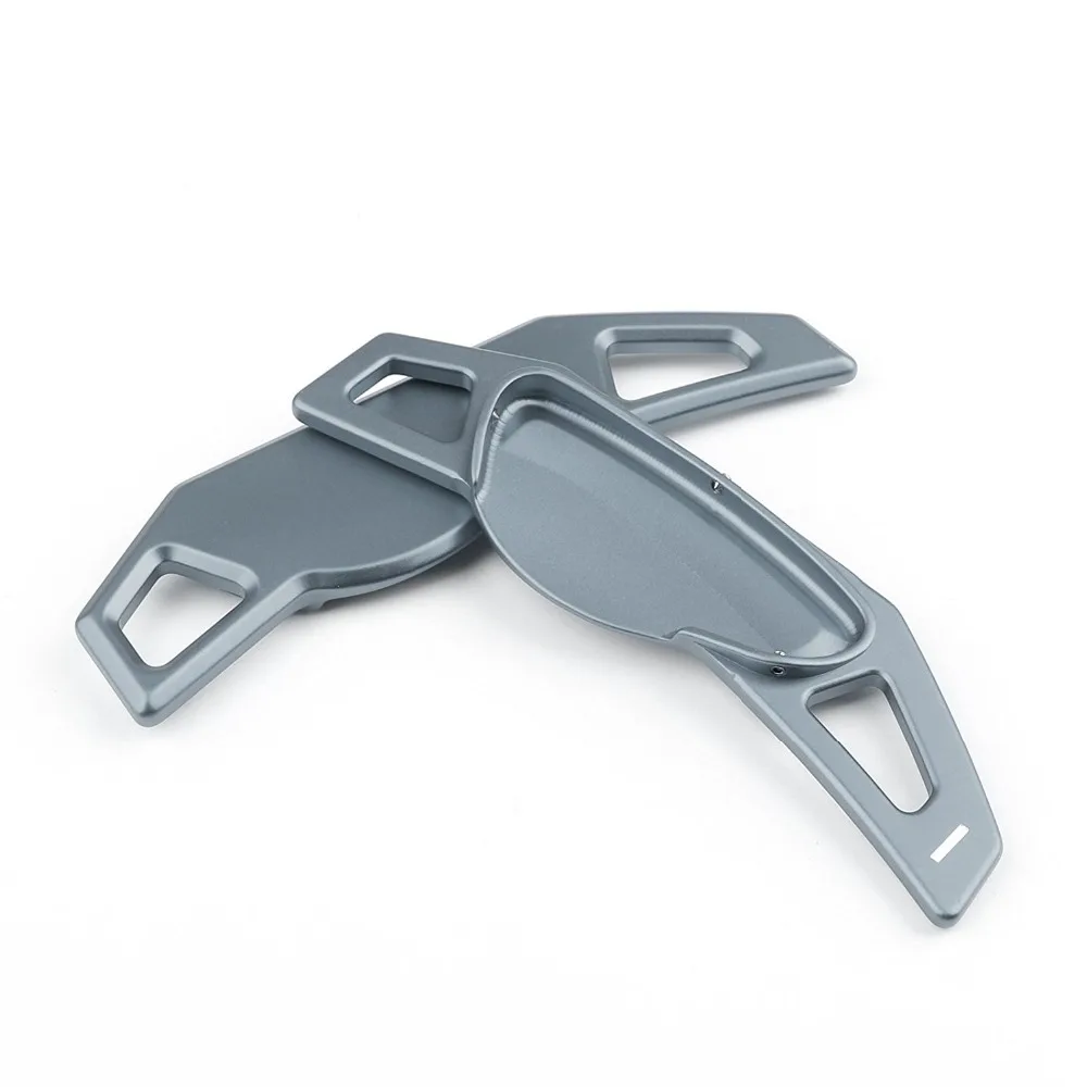 Grey Paddle Extension Shift Paddles Sticker Decoration For Merecedes Benz Smart Blade Style Fortwo Forfour | Автомобили и