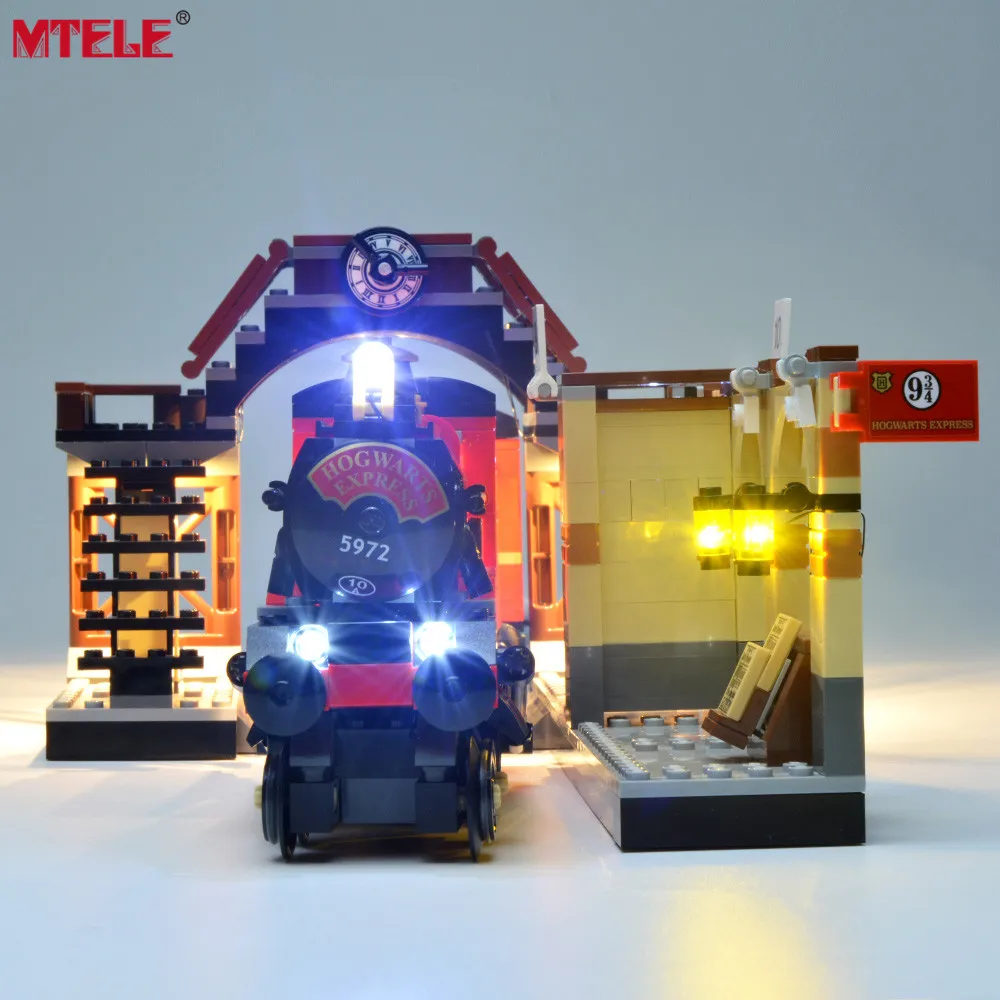 MTELE бренд светодиодный светильник Up Kit Игрушка для hogwart's Экспресс-светильник ing комплект совместим с 75955(не включает модель