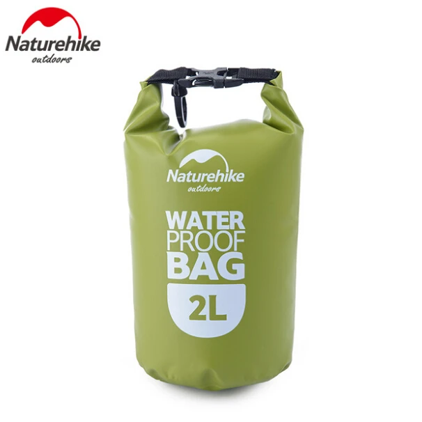 Green 2L Naturehike водонепроницаемые сумки, уличные ультралегкие походные сухие органайзеры, сумки для плавания - Цвет: Green 2L