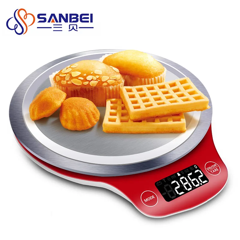 SANBEI 3000 г 0 1 цифровые весы для взвешивания LCD DisplayJewelry нержавеющая сталь пищевая