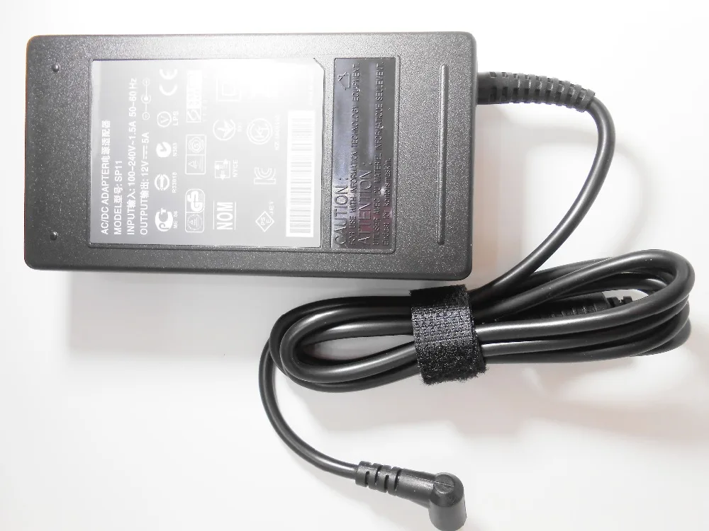 

monitor power supply charger Led transformer LED driver 12v 5a for TV SETS Full capacity 5.5 2.5mm