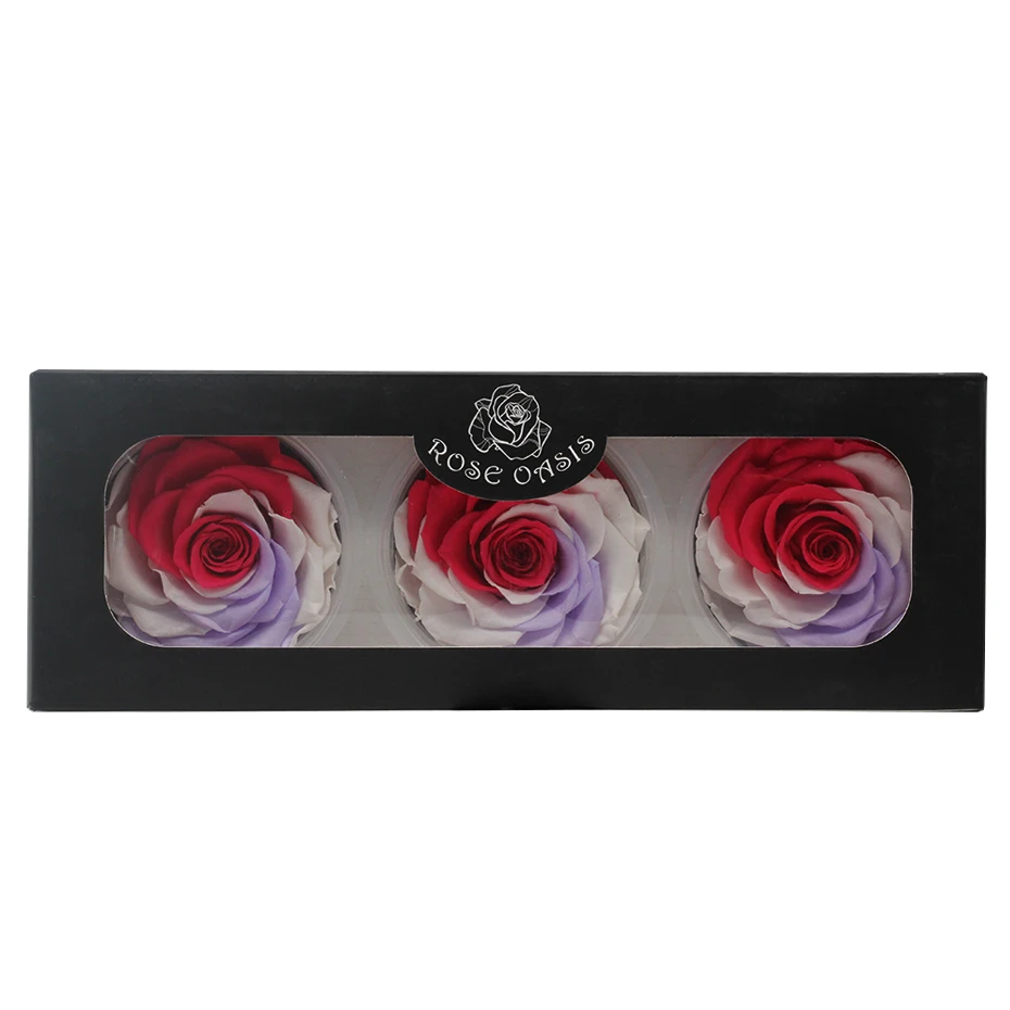 1 коробка Eternal Flores консерванты натуральные сухоцветы консервированные цветы бесморская Роза 8 см подарок на день Святого Валентина день рождения