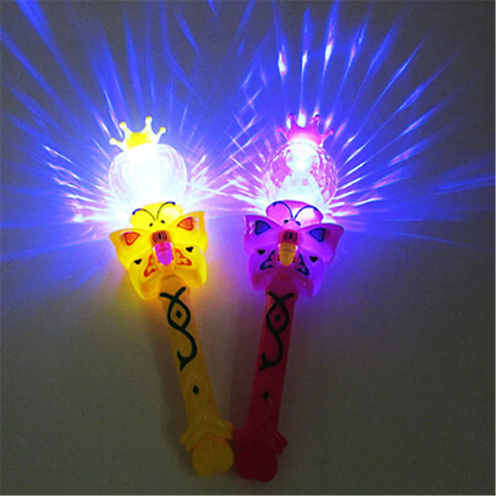 

1pc Flashing Glowing Light Up Wands Luminous Gift Toys Magic Lighting Stick Toys random delivery