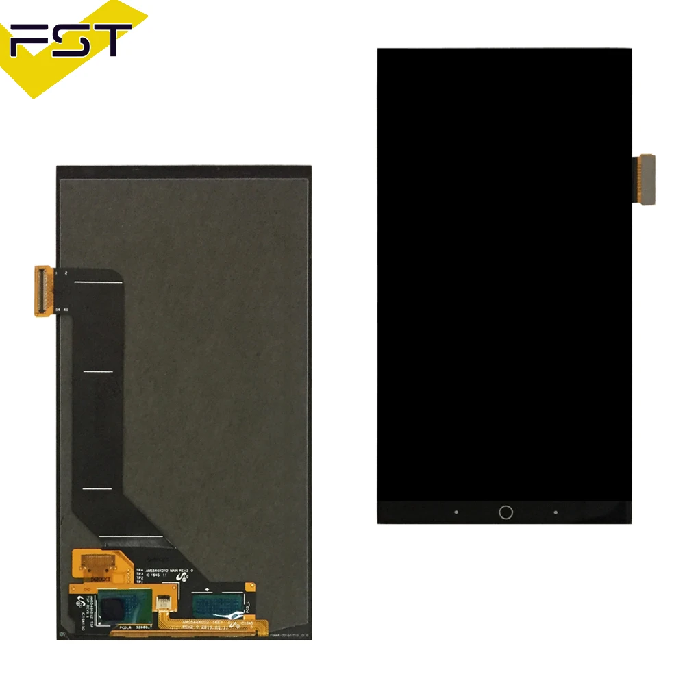 Сенсорный ЖК-дисплей для ZTE Axon 7 A2017 A2017U A2017G дигитайзер сенсорного экрана рамка