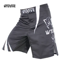 wtuvive 2017 new boxing features sports training thai fist fitness personality fight flat angle shorts mma muay thai clothing