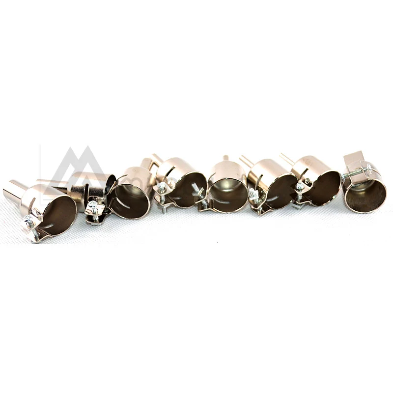 8 pcs/set universal BGA Nozzle for SMD hot air gun 852D+ 850 909D Saike series etc free shipping | Инструменты