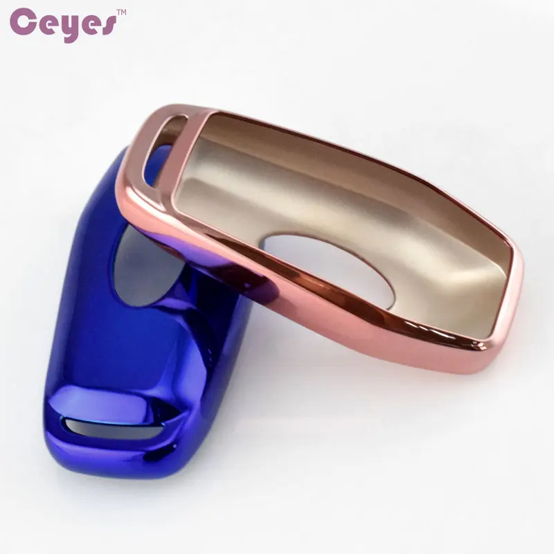 Чехол для ключей Ceyes ТПУ чехол Ford Fusion Mondeo Mustang speedcoin Edge Explorer MK 4 5 кнопок