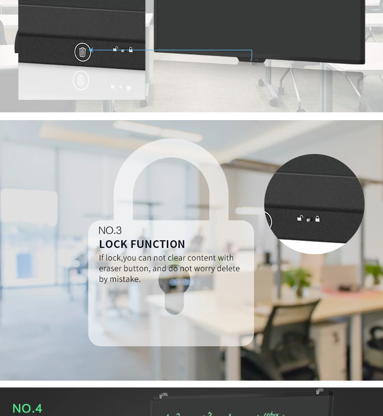 Howeasy Board Электронная доска e-ink с диагональю 58 дюймов для школьного класса и конференц-зала