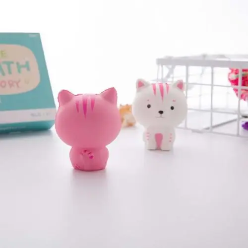 Медленно восстанавливающие форму маленькие молочные кошачьи хлебы игрушки в