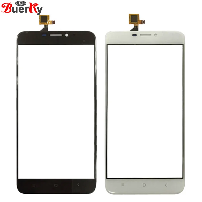 Bkparts 10 шт. для Oukitel U20 плюс Сенсорный экран передняя стеклянная панель стекла Digitizer