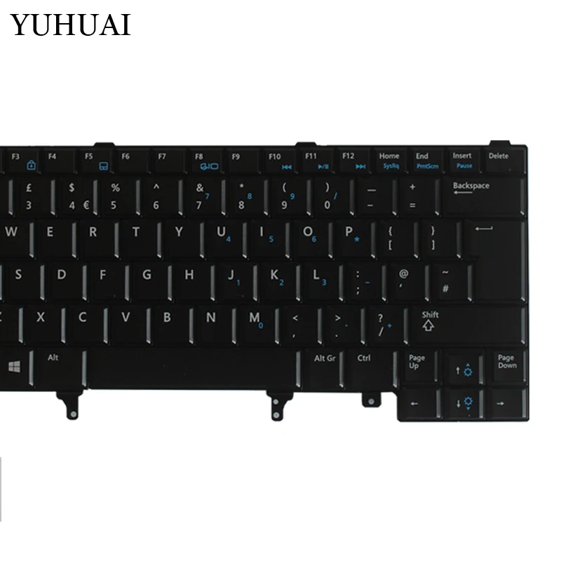 Новая клавиатура для ноутбука Dell Latitude E6420 E6320 E6430 E5420 E5430 E6430s без указания точки |