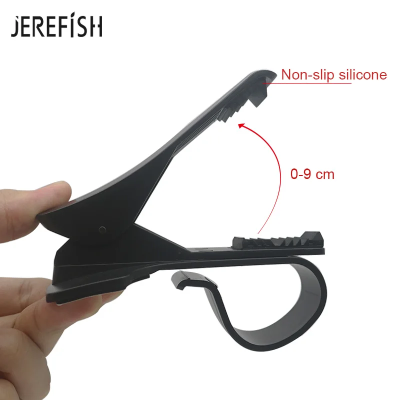 Держатель для телефона JEREFISH на клейкой основе вращающийся 360 градусов iPhone 4-6 5