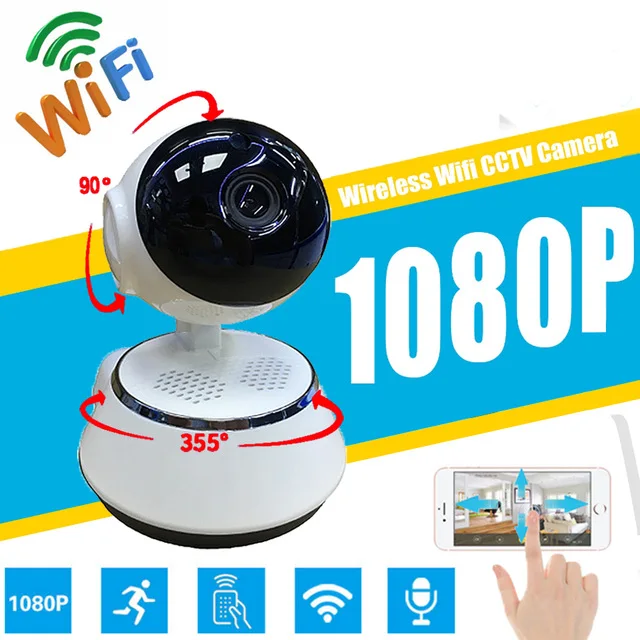 Новая беспроводная ip камера видеонаблюдения с Wi Fi P2P функцией ночного видения