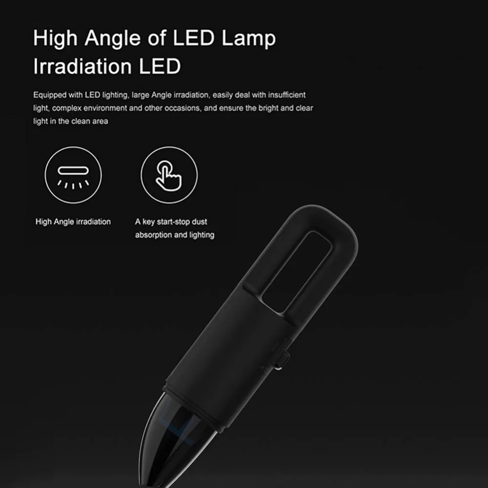 Xiaomi Cleanfly FVQ портативный пылесос Mijia 2 в 1 портативное беспроводное автомобильное зарядное устройство очиститель с HEPA фильтром от Youpin