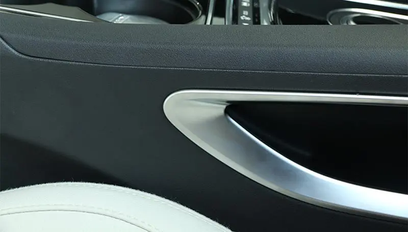 Для Jaguar F-Pace F pace 2016 2017 ABS хром внутренняя коробка переключения боковая крышка