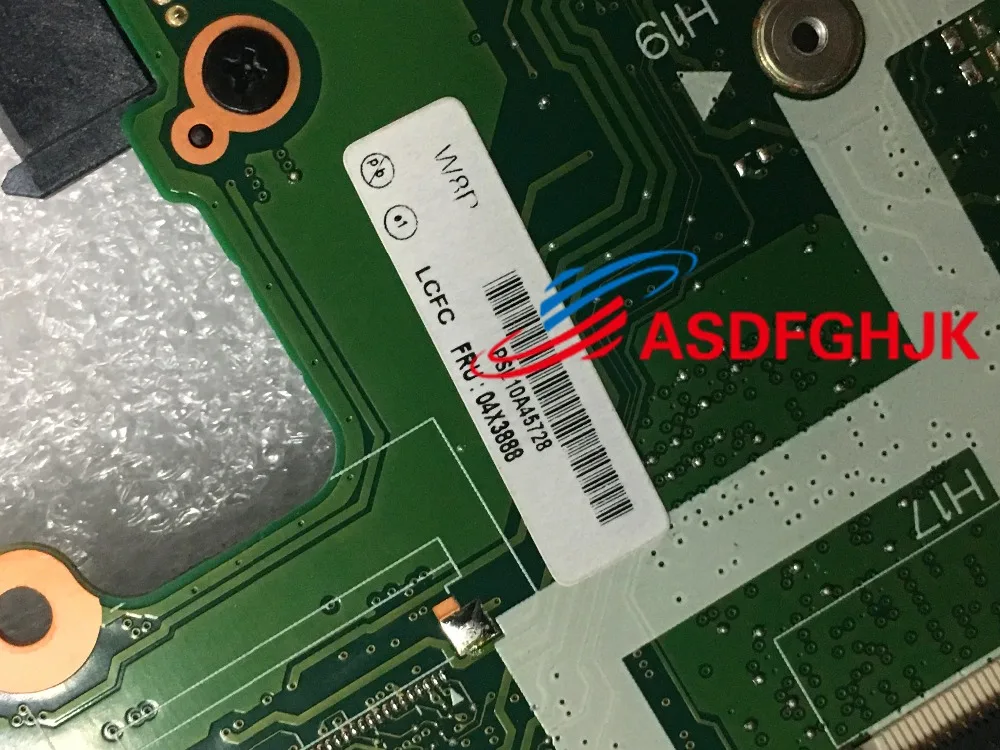Используется для IBM Lenovo ThinkPad T440s материнская плата ноутбука с I5-4200u 04X3888 NM-A052 100%