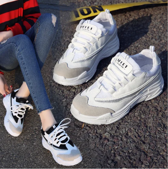 Женские беговые кроссовки XEK Молодежные кожаные размер 35-40 GSS38 новинка 2018 | Спорт и