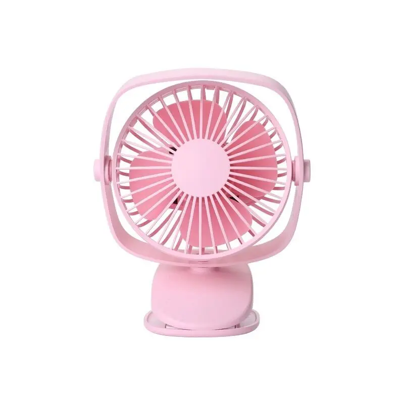 Pink THANKSHARE электрический переносной мини-вентилятор Ventiladors USB Mijia вентилятор бесшумный летний кулер 4 лезвия настольный офисный вентилятор - Цвет: Pink