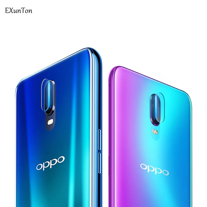 EXUNTON 2 шт объектив камеры закаленное стекло для OPPO F11 задняя камера Защита экрана