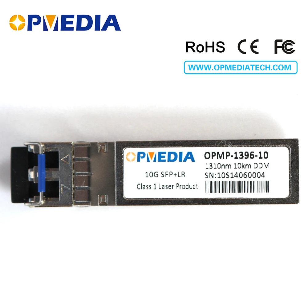 Foundry compatible 10GBASE-LR SFP+ transceiver,10G 1310nm 10KM optical module with dual LC connector and DDM,free shipping!