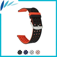 silicone rubber watch band 18mm 20mm 22mm for ck calvin klein wrist strap loop belt bracelet grey pink black green red tool