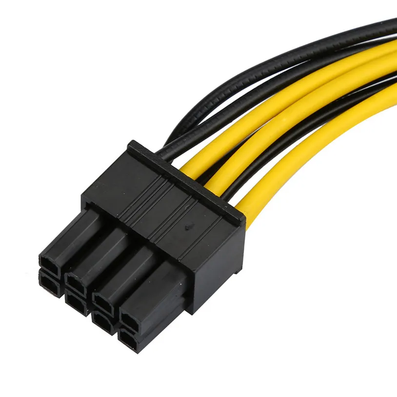 6-контактный к 8-контактный PCI Express кабель преобразователя питания для видеокарты