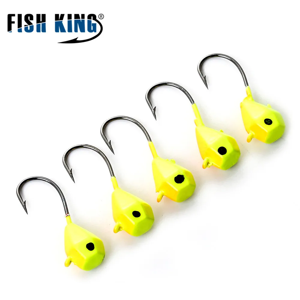 FISH KING приманка для подледной рыбалки 5 шт. 1 6 г/2 г/5 г Mutil твердая приманки из свинца