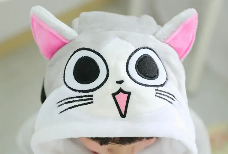 Женская милая домашняя чи Кошка Пижама с рисунком из Аниме Onesie Косплэй костюм в