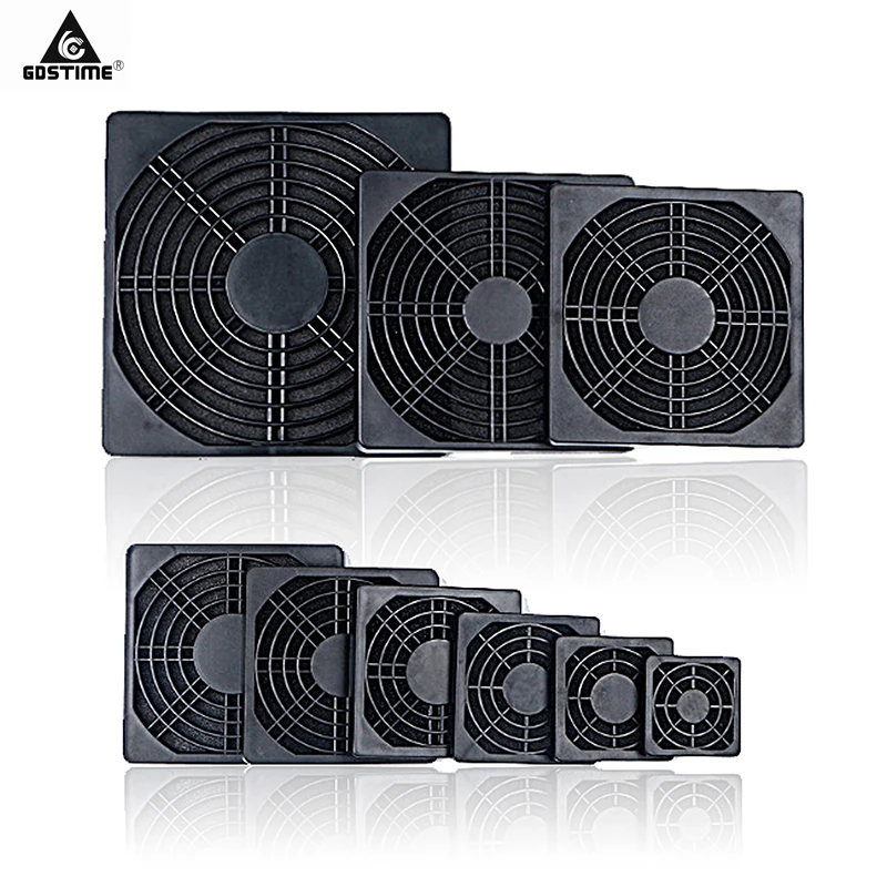 10Pcs Gdstime 40mm 50mm 60mm 80mm 90mm 120mm Fan Dust Filter Dustproof Cover 8cm PC Computer Case