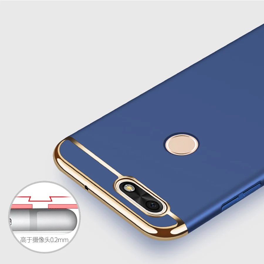 HOTSWEI Case For Huawei Nova Lite 2017 SLA-L22 Luxury Plating Mixed Color Frosted Cover Fundas |