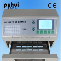 puhui t 962 t962 reflow oven infrared ic heater soldering machine 800w 180 x 235 mm t962 for bga smd smt rework