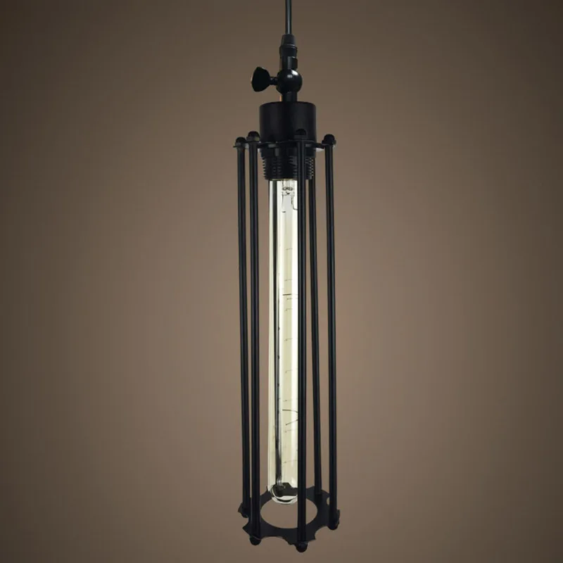 Vintage lámparas colgantes Retro Steampunk estilo Industrial de una sola cabeza luz pasillo lámparas de restaurante