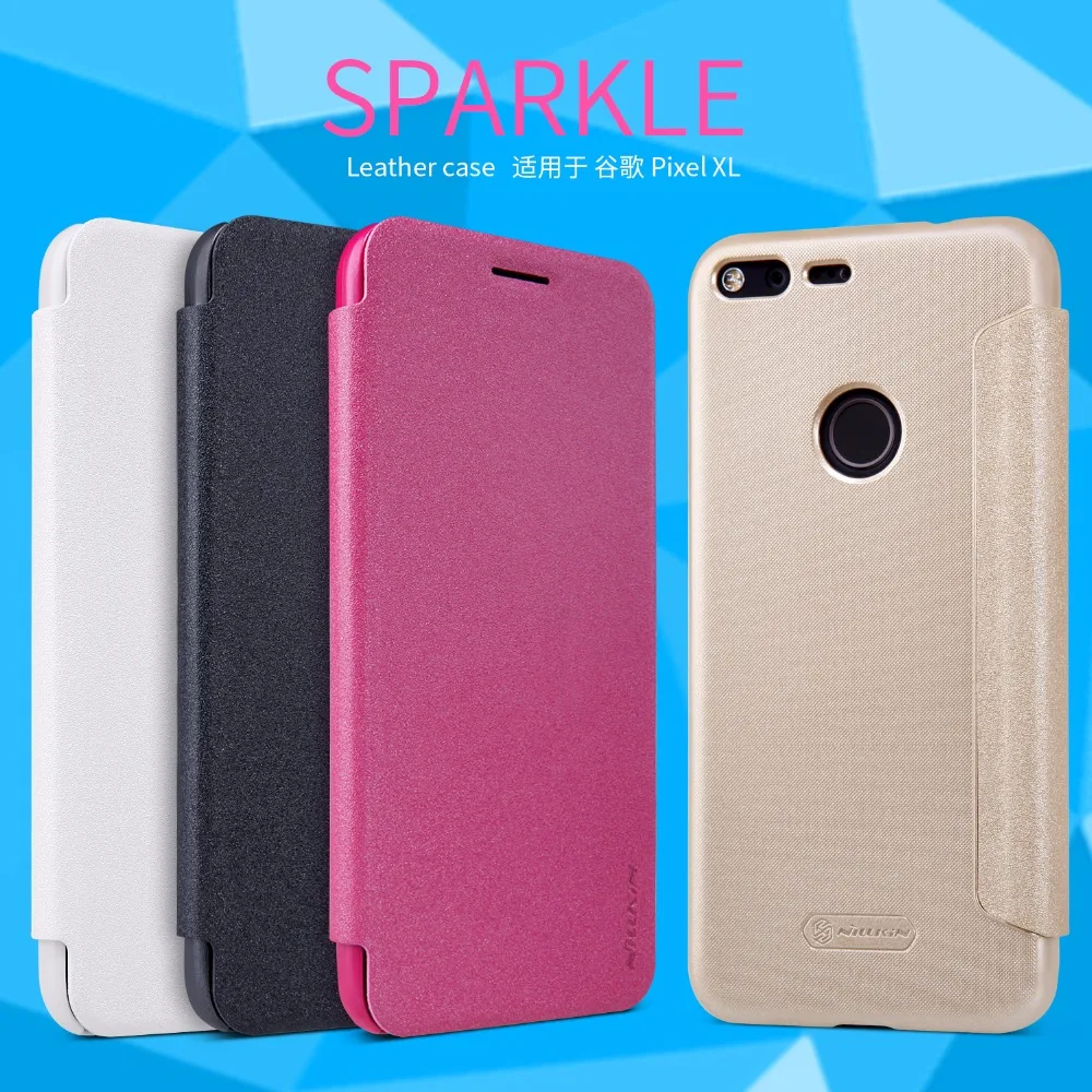 NILLKIN Sparkle супер тонкий humanized дизайн флип-чехол Защитный кожаный чехол для HTC Google