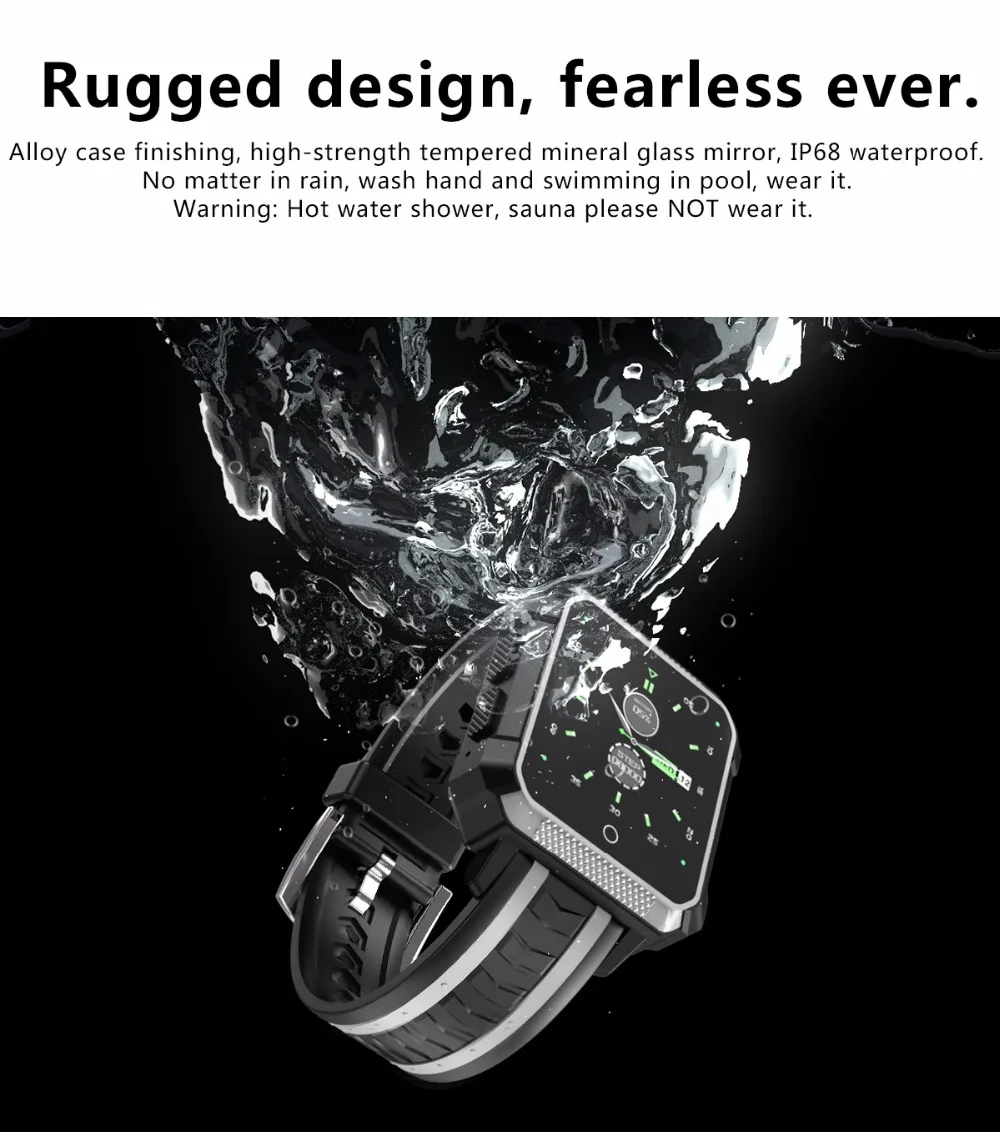 Смарт-часы H7 Android 6,0, 1 Гб+ 8 Гб, Bluetooth 4,0, wifi, 4G, умные часы, мужские наручные часы с поддержкой МП, шагомер, gps карты