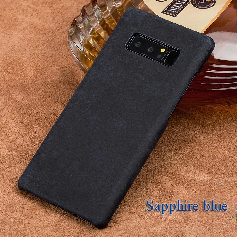 Чехол для телефона из натуральной кожи для samsung Galaxy S8 чехол S8plus S9plus Note 8 подходит для мужчин и женщин защита от падения