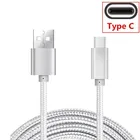 Нейлоновый кабель USB Type-C для Xiaomi A2 Mi 9 8 SE Huawei p10 p20 lite mate 10 pro axon 9 7 nubia z17mini s